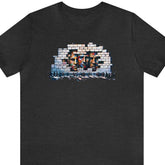 Another Brick in the Wall Short Sleeve Tee - Subtle Blue M